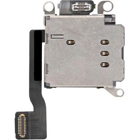 Single SIM Card Reader Replacement US Version for iPhone XR Sim Card Slot Adapter Version for iPhonexr Mobile Phone Repair Replace Parts for A1984 A2105 A2106 A2107 A2108