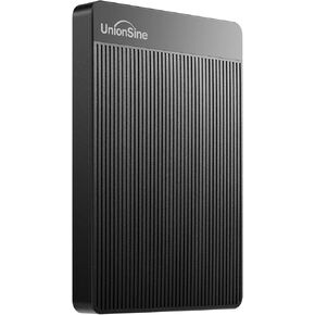 UnionSine 1TB 500GB 2.5" Ultra Slim Portable External Hard Drive HDD-USB 3.0 for PC, Mac, Laptop, PS4, Xbox one,Xbox 360-HD-006(Black)