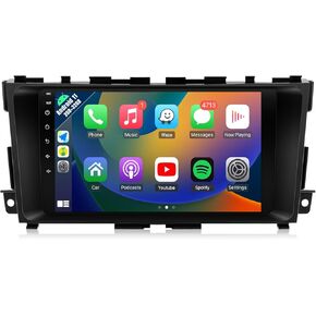 Naifay Android Car Stereo for Nissan Altima 2013 2014 2015 Radio, 10.1 inch IPS Touch Screen for Nissan Altima Car Radio with Carplay Android Auto Bluetooth WiFi GPS SWC Backup Camera