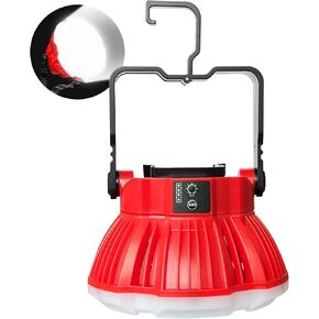 18V LED Camping Lantern for Milwaukee M18 Battery, 24W LED Work Light for Emergency and Hurricane,Camping, Hiking, Fishing (Battery Not Included)