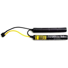 Titan NiMh 1700mAh 9.6v Nunchuck T-Plug (Deans)
