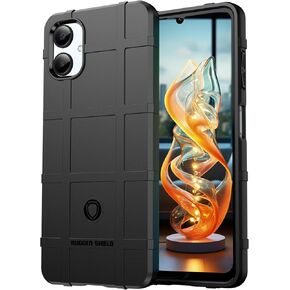 Ysnzaq Armor Case for Samsung Galaxy A06, Military Grade Shockproof Durable Rugged Protective Phone Cover for Samsung Galaxy A06 HD Black