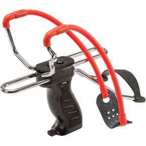 Umarex X-Shot Slingshot Wrist Rocket with Double Duty Grip Quick Release Mechanism Wrist Brace and Adjustable Yoke