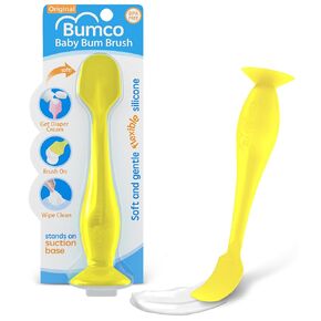 Bumco Diaper Cream Spatula - BPA-Free Diaper Bag Essentials, Soft Butt Spatula Baby, Mom-Invented Butt Paste Spatula, Bumco Diaper Cream Spatula, Flexible Diaper Cream Applicator, Bumco Baby Bum Brush