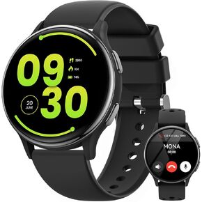 2025 Smart Watches for Women [Make Call/Answer/400+Watch Faces] Android Phones iPhone Compatible, Waterproof Fitness Tracker for Women Activity Trackers and SmartWatch Smart Watches, 3 Watch Bands