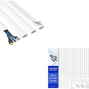 316.8In Medium-Sized Delamu Cord Hider Cord Covers for Wires on Wall