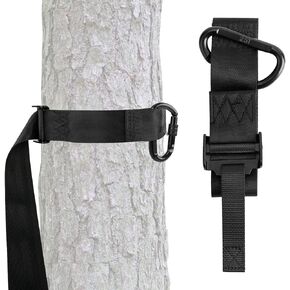 Safety Harness Tree Strap for Tree Stand Hunting - Nylon Tree Strap with Steel Buckle for Hunter Safety System, Outdoor Hunting Harness Belt for Hunter Safety System