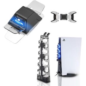 PS5 Accessories, PS5 Controller Charger Station and PS5 Cooling Fans