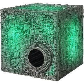 Fametek Star Trek U.S.S. Enterprise 1701-D-مكبر صوت Bluetooth المتماثل ، آلة نوم ضوضاء المحرك ، الضوء الليلي ، المؤثرات الصوتية-التذكارات ، الهدايا ، الأدوات ، المقتنيات لمحبي Star Trek in Kuwait