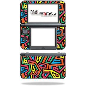 MightySkins Skin Compatible with Nintendo 3DS XL (2015) - Hyper | Protective, Durable, and Unique Vinyl Decal wrap Cover | Easy to Apply, Remove, and Change Styles | Made in The USA
