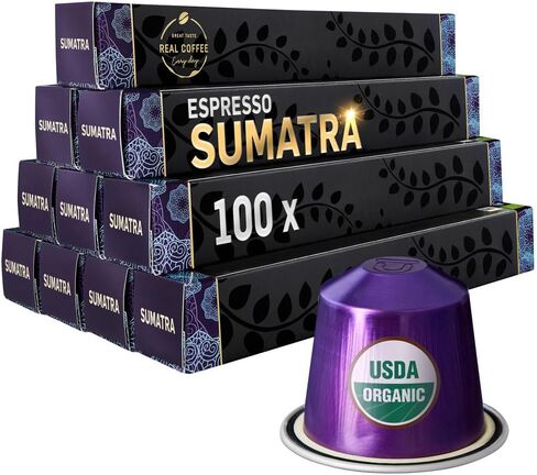 حزمة متنوعة مختلطة لـ Nespresso | 100 اختبار كبسولات الألمنيوم | 9 النكهات الإيطالية المميزة | 100 ٪ قرون متوافقة مع Nespresso in Saudi Arabia