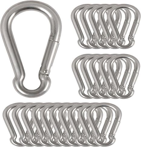 Yision 304 Stainless Steel Carabiner Clip, M5,M8,M10 Spring Snap Hook in Kuwait