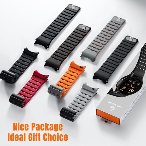 شريط السيليكون المغناطيسي متوافق مع Samsung Galaxy Watch 7 6 5 4 Fe 40mm 44mm/for Galaxy Watch 6 4 Classic 43mm 47mm 42mm 46mm/Watch 5 Pro 45mm ، in Kuwait