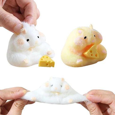 1PCS Squeeze Dog Shape Toy,Squishes Toy, Sensory Fidget Toys,Stress Relief for Kids & Adult Tricky Funny Squeeze Toy, Gift for Easter, Christmas and Birthday in Saudi Arabia
