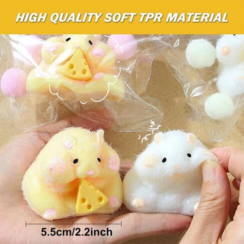 1PCS Squeeze Dog Shape Toy,Squishes Toy, Sensory Fidget Toys,Stress Relief for Kids & Adult Tricky Funny Squeeze Toy, Gift for Easter, Christmas and Birthday in Saudi Arabia