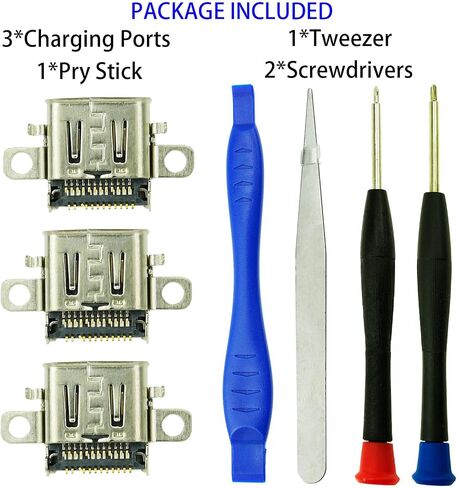 3pcs Charging Port for Nintendo Switch (for Nintendo Switch Lite) in Saudi Arabia
