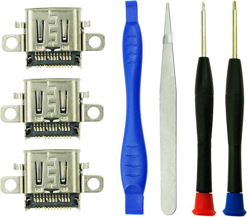 3pcs Charging Port for Nintendo Switch (for Nintendo Switch Lite) in Saudi Arabia