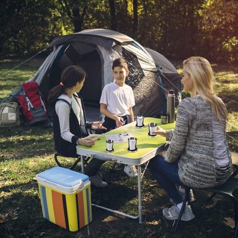AYNEFY Collapsible Cup,Stainless Steel Telescopic Camping Mug Reusable Mug Portable Outdoor Travel Demountable Folding Cup with Keychain for Camping Hiking Travel(L) in Kuwait