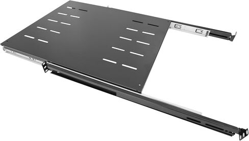 1U Sliding Shelf Trans مناسبة 19 "Server 4 Post Rack Mount Depth القابلة للتعديل 22 إلى 26.75 بوصة لـ 19 بوصة هيكل خزانة شبكة الخادم (SLD-1U22-26.75 ، 22-26.75) in Kuwait