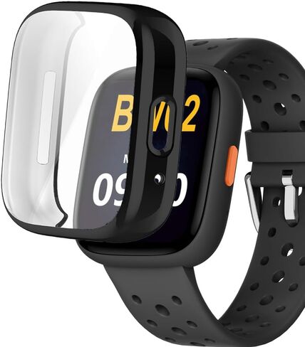 مشاهدة الحالات المتوافقة مع أكبر BW02 1.8 بوصة Smart Watch ، TPU علبة مع واقي الشاشة ، حماية جسم وشاشة in Kuwait