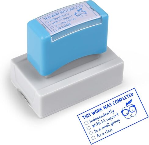 Special Accommodations Self Inking Stamp for Teachers SPED Modifications Rubber Stamp Teacher Back to School Teacher Stamps Teacher Must Haves Dormitory Supplies (Blue) in Saudi Arabia