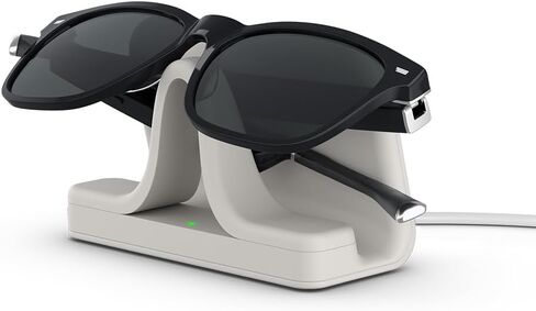 Amazon Echo Frames (newest model) + Echo Show 8 (newest model), Smart Glasses with Alexa, Cat Eye frames in Brown Tortoise with polarized sunglass lenses in Saudi Arabia