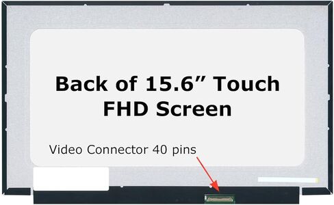 Screenarama استبدال الشاشة الجديدة لـ NV156FHM-T01 V8.0 ، Oncell Touch ، FHD 1920x1080 ، IPS ، Matte ، LCD LED مع أدوات in Kuwait