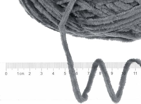 Harfington 2skeins مخملية خيوط تشنيل خيوط 2x100g/7.1oz 174 ياردة إجمالي طول #6 غزل بطانية ناعمة سوبر ضخمة للحياكة ، وشاح النسيج الساخن. in Kuwait
