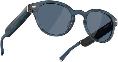 Amazon Echo Frames (newest model) + Echo Show 8 (newest model), Smart Glasses with Alexa, Cat Eye frames in Brown Tortoise with polarized sunglass lenses in Saudi Arabia