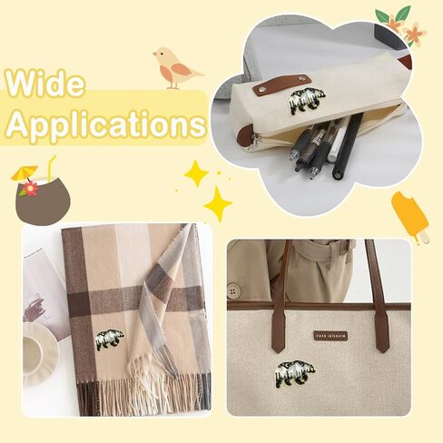 Airssory 10 pcs الدب الأسود مع Snow Mountain المينا سبيكة دبابيس شارة على شكل حيوانات البرية لدبابيات DIY حقيبة ظهر Decooration Craft in Kuwait