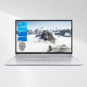 ASUS VIVOBOOK 17 بوصة كمبيوتر محمول | 17.3 "FHD Computer | 24GB RAM | 1TB SSD & 128GB SSD | Intel Core I3-1215U | WebCam | USB-C | Wi-Fi 6e | Copilot Ready | Ultra Light |