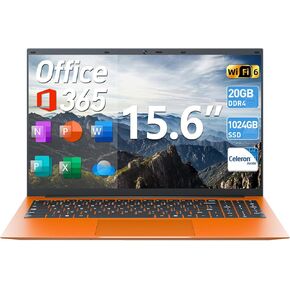 15.6 بوصة أجهزة كمبيوتر محمولة ، أجهزة كمبيوتر محمول من Windows 11 مع ذاكرة وصول عشوائي تبلغ 36 جيجابايت من ذاكرة الوصول العشوائي 128GB EMMC+2048GB SSD ، Celeron N5095 Quad-Core ، Office Office 365 ، 180 ° ، WIFI 6 ، USB 3.2 * 3 ، HDMI ، Type-C ، 7000mah