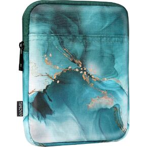 Timovo 6-7 بوصة حالة الأكمام للاطوت الجديد بالكامل و kindle Colorsoft Signature Edition ، Kindle E-Reader/Kindle Oasis Sleeve Cover Cover Cover Case Case ، Cloud Peacock Blue