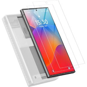 2 Pack for Samsung Galaxy S23/S22 Ultra 6.8" Privacy Screen Protector-PET Film [Not Glass] Auto-Alignment Kit, Anti-Fingerprint, Easy Installation, Case Friendly Matte Film