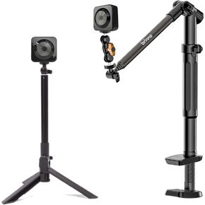 Brinno Time Lapse Pro Kit: TLC130 Camera & 3-in-1 Monopod Bundle - HD 1080p, WiFi/BLE Video Editing App, Water Resistant, Long Battery Life, Accessories