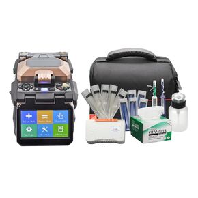 Fiber Fusion Splicer (6481B) Bundle with Fiber Optic Cleaning Kit