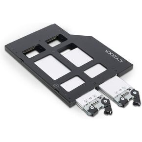 ICY DOCK Rugged 4 x M.2 NVMe SSD PCIe 4.0 Mobile Rack Enclosure for 5.25" Bay (4 x Mini-SAS HD) | ToughArmor MB720M2K-B