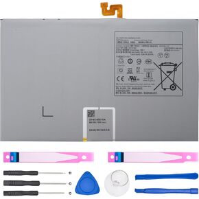 EB-BT975ABY Tablet Battery Compatible for Samsung Galaxy Tab S7 FE/ S7+/ S7 Plus/S7+ Plus 12.4" 2020 SM-T733 SM-T738U SM-T970 SM-T975 SM-T975N SM-T978U SM-T976B SM-T976N Series 3.86V 9800mAh/37.83Wh