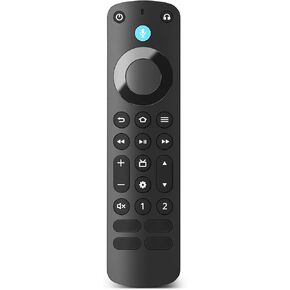 Replacement Voice Remote Control for Amazon Fire TV Alexa Voice Remote Pro with Finder, TV Controls, and Backlit Buttons