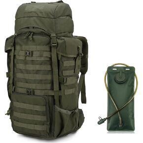 Mardingtop 70L Internal Frame Backpack + 2.5L Hydration Bladder