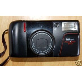 Nikon Zoom Touch 400 35MM P&S Film Camera with 35-70mm Power Zoom Lens (Renewed)