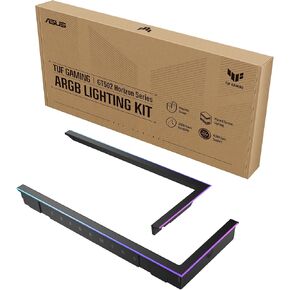 ASUS TUF Gaming ARGB Lighting Kit for GT502 Horizon Series (Black) 2X Outer Edge ARGB Frame, Vibrant System Lighting, Easy Installation Magnetic Design, Aura Sync