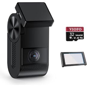 【Bundle: VS1 + CPL】 VIOFO VS1 Mini Dash Cam, 1440P/2K HDR Dashcam, STARVIS 2 Sensor, Free 32GB SD Card, 5GHz Wi-Fi Voice Control Car Dash Camera with GPS, Night Vision 2.0