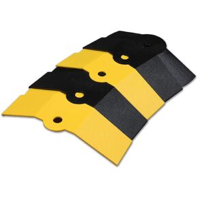 UltraTech 1831 Ultra-Sidewinder Cable Protection, 12" Extension Medium, Black/Yellow