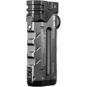 SK05 Pro Flat LED Flashlight with 8000mAh Power Bank, Sidelight Flashlight Combines Floodlight and Spotlight, 4360 High Lumens, Rechargeable, Magnetic Tail, IP68 Perfect for Camping, Outdoor