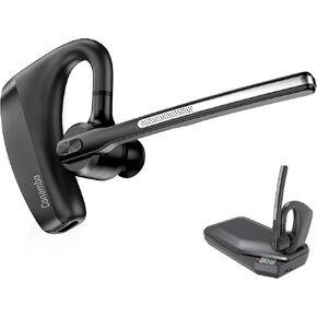 Conambo K10 Wireless Bluetooth Headset V5.2, Bluetooth Earpiece with 750mAH Charging Case 60H Talktime Wireless Headset with Dual Mic Noise Canceling for iPhone Cellphone Trucker Work