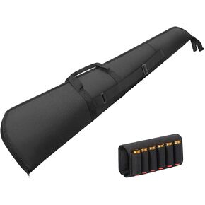Shotgun Case Soft rifle case with Buttstock Shell Holder, Accessory Shotgun Side Saddle Carrier