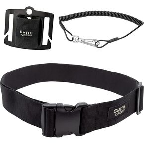 Net Holster, Wading Belt & Lanyard Value Bundle (Black)