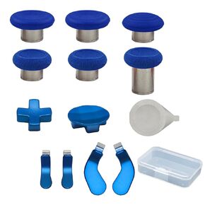 13 Pack Thumbsticks for Xbox Elite Series 2 Controller,Elite Series 2 Controller Accessories for Xbox Elite Series 2 Core Replacement Paddles for Xbox Elite 2 Controller(Silvery)