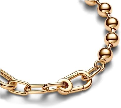 Pandora ME Metal Bead & Link Chain Bracelet, With Gift Box in Saudi Arabia